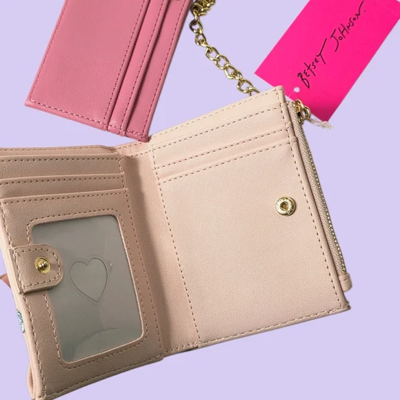 Betsey Johnson Emroidered Gummy Bears Bifold Wallet W Card Case - Picture 5 of 8